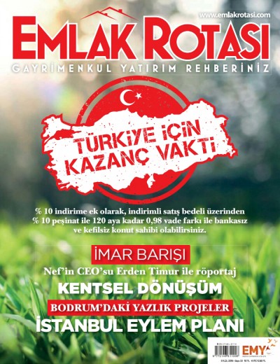  EMLAK ROTASI MAGAZINE, 2018 SEPTEMBER  / AVEND BEYTEPE RESIDENCES & AKYARLAR VILLAS 